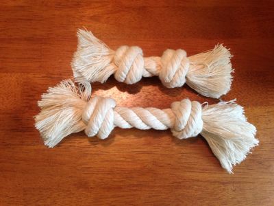 How to Make a Woven Rope Bone Dog Toy : 8 Steps (with Pictures ...