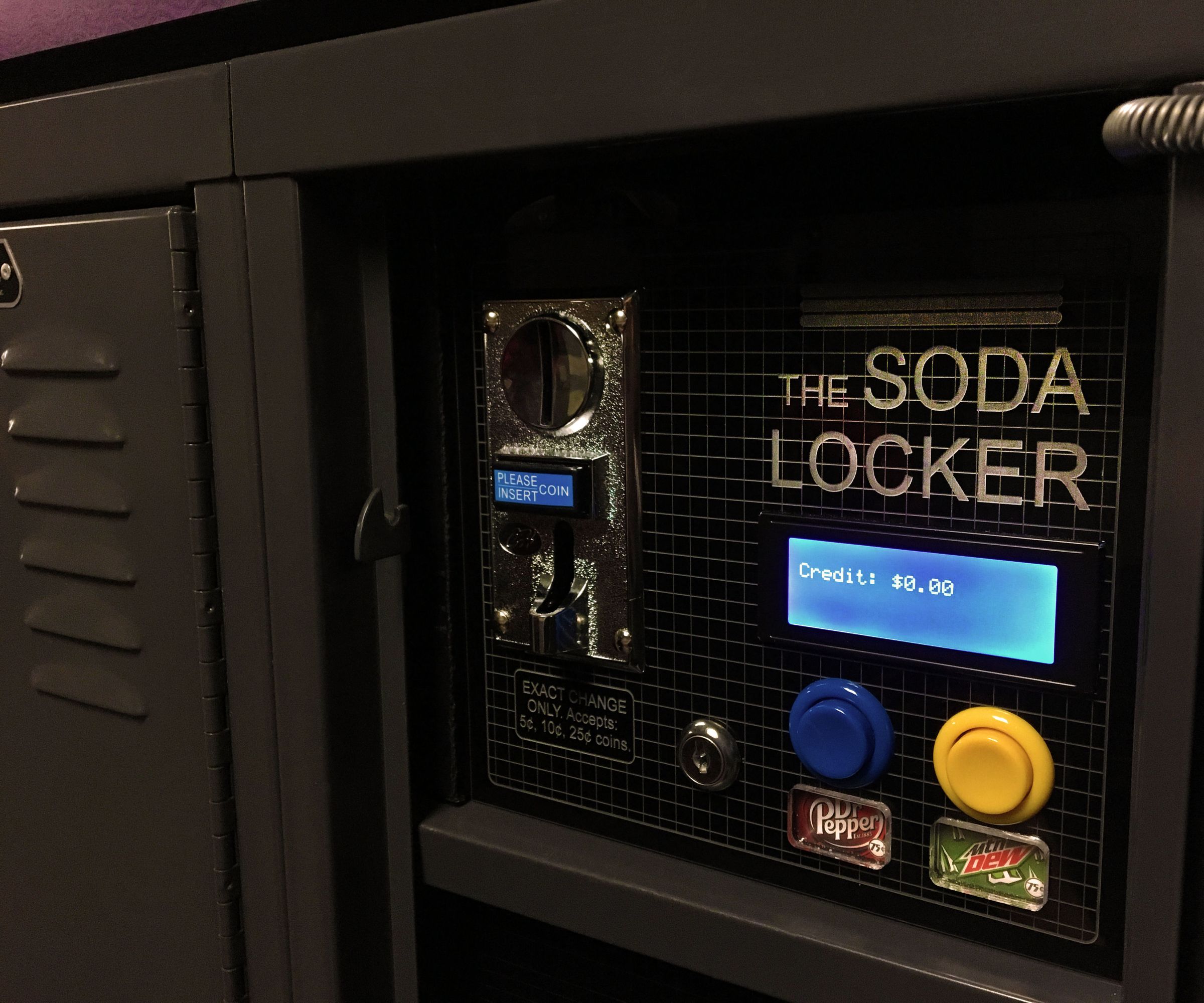 The Soda Locker - Vending Machine