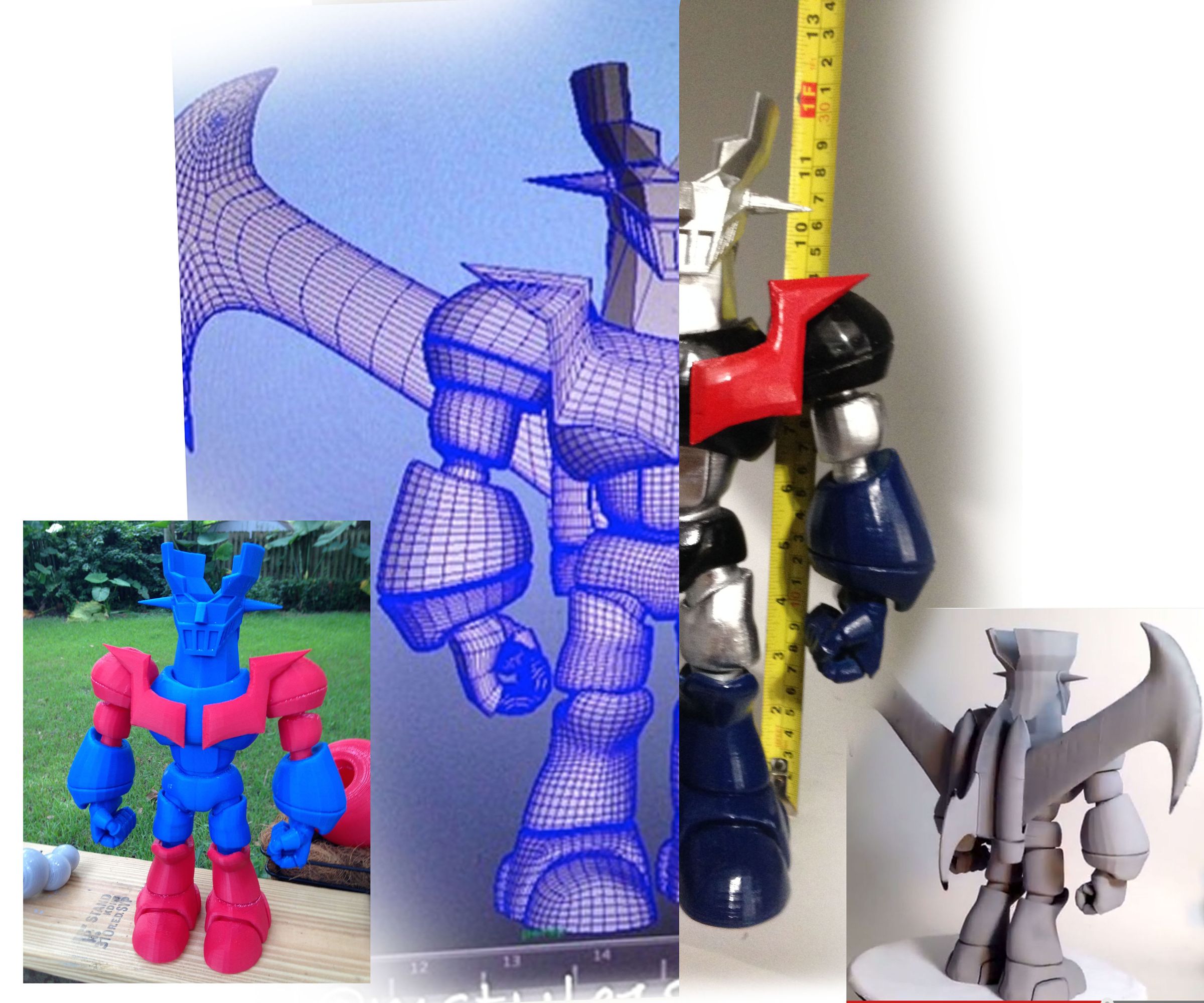 12 inch mazinger z aka tranzor z DIY Project DIY Project Image