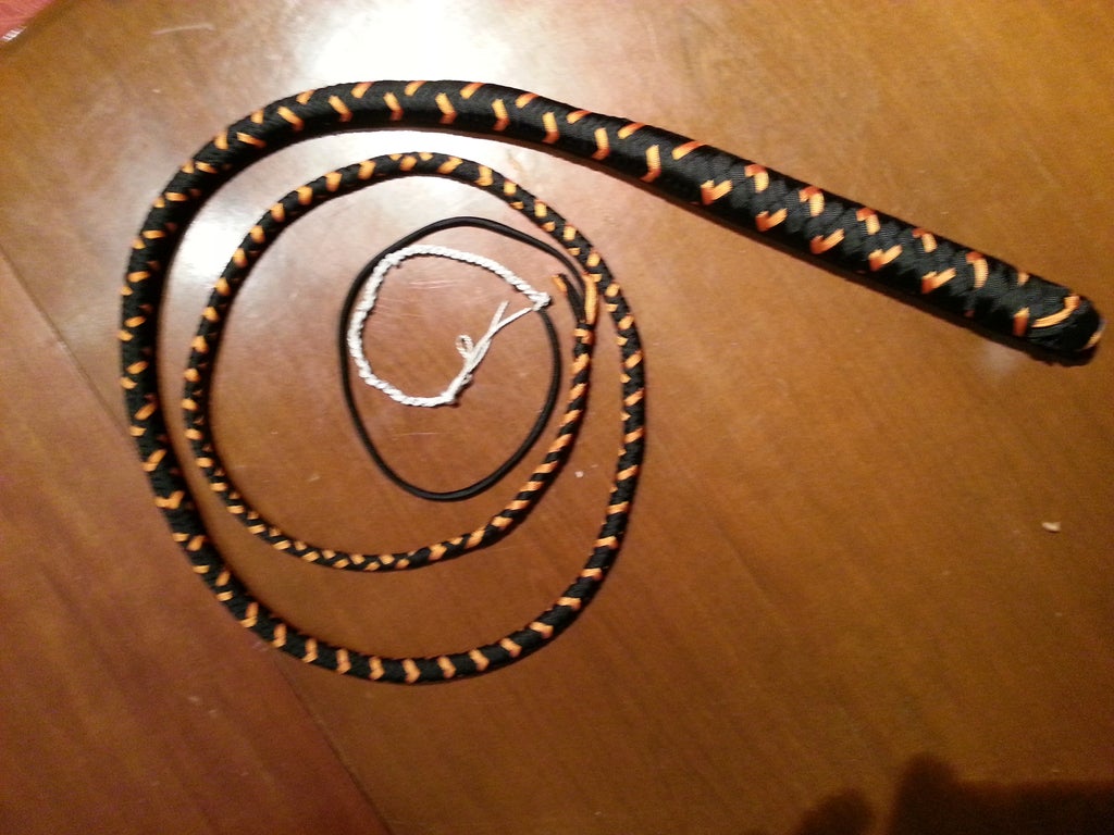 Paracord Bullwhip 19 Steps (with Pictures) Instructables