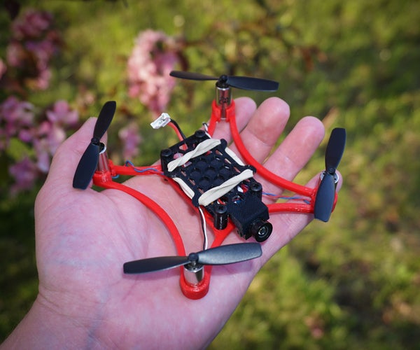 Micro 105 FPV Quadcopter - 3D Printed