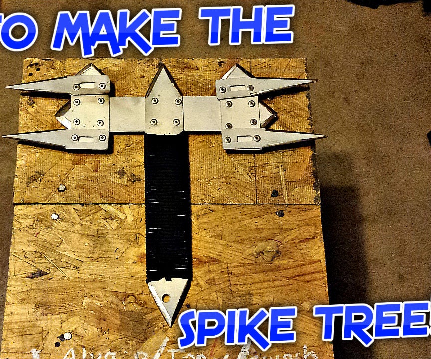 HOW TO MAKE THE SPIKE TREE!!! Instructables