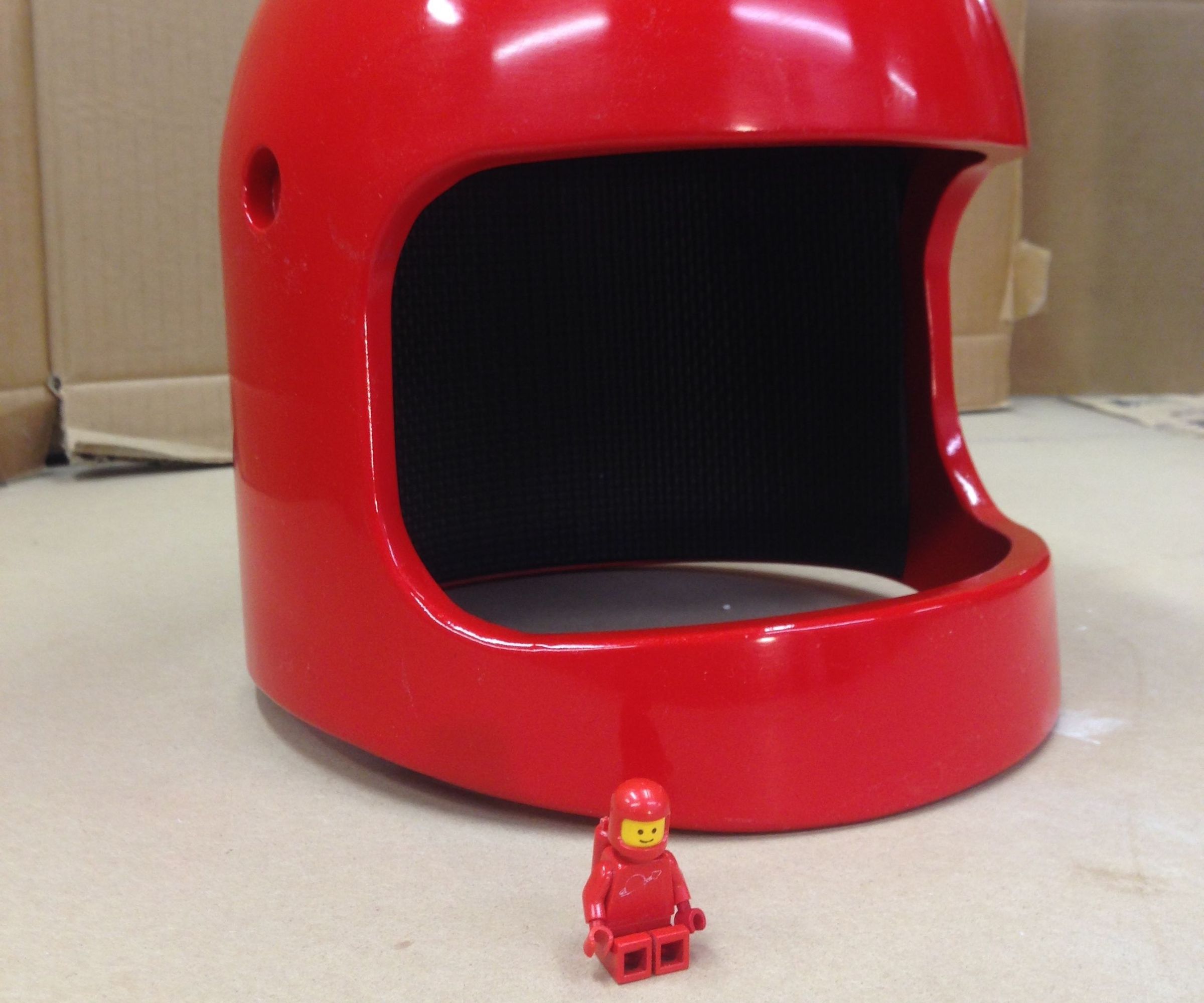 Full-size Lego Space Helmet