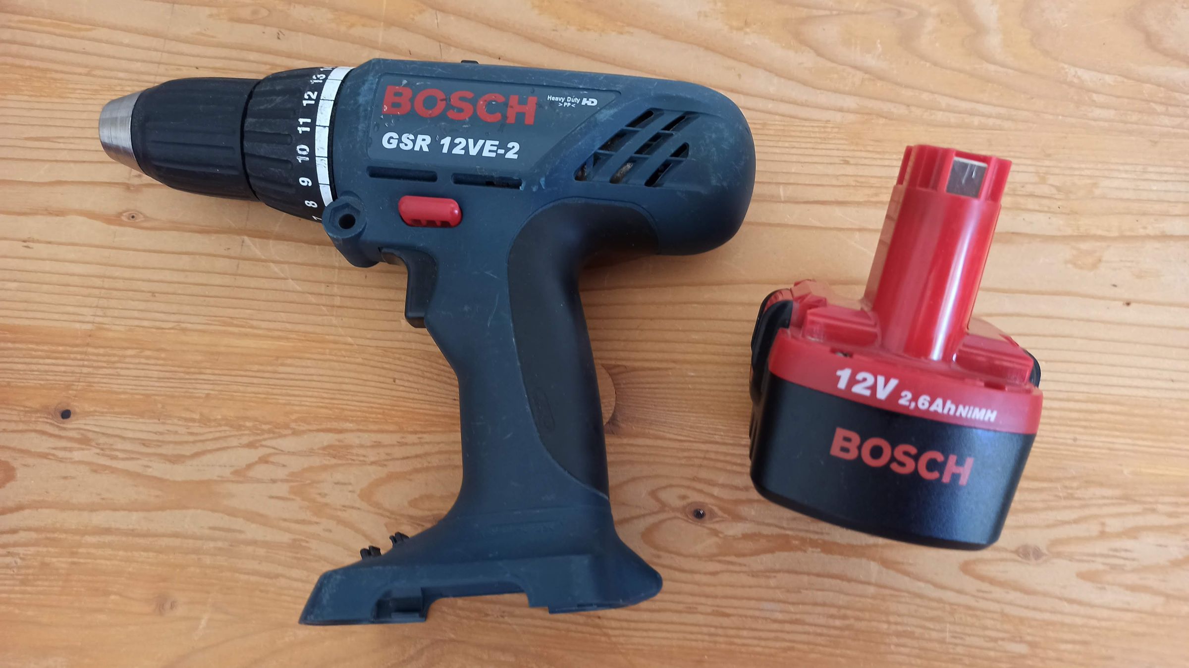 Bosch 12v Battery Restoration, Replace Old NiCd or NiMh With LiIon