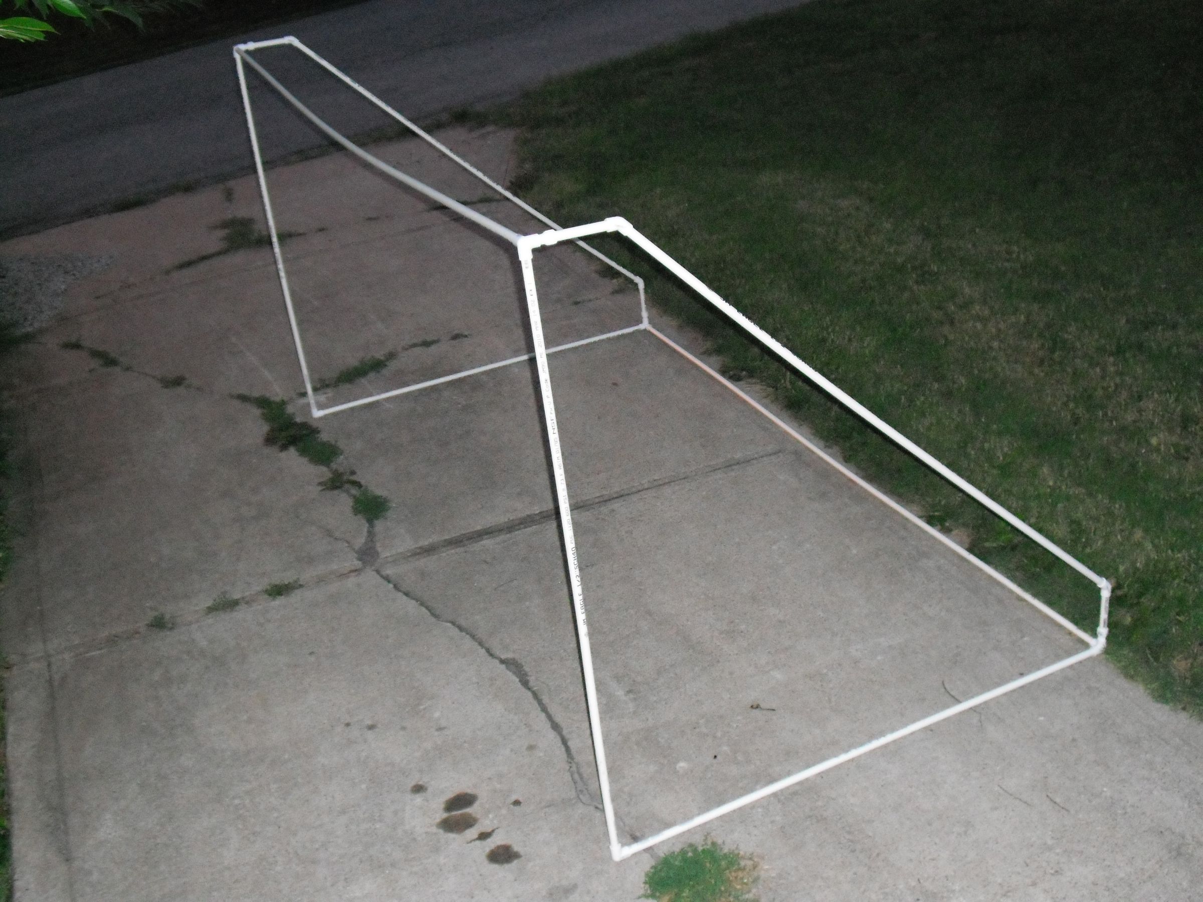 PVC Soccer Goals 10 Steps Instructables