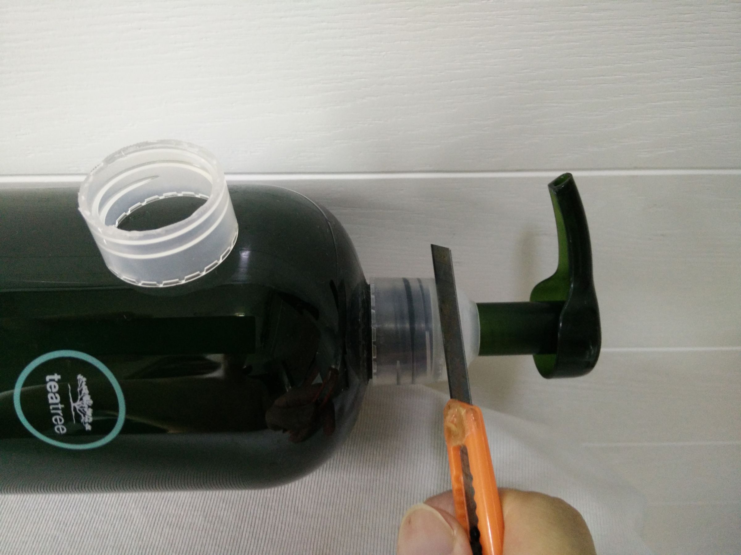 EZ Shampoo Bottle Transfer Instructables