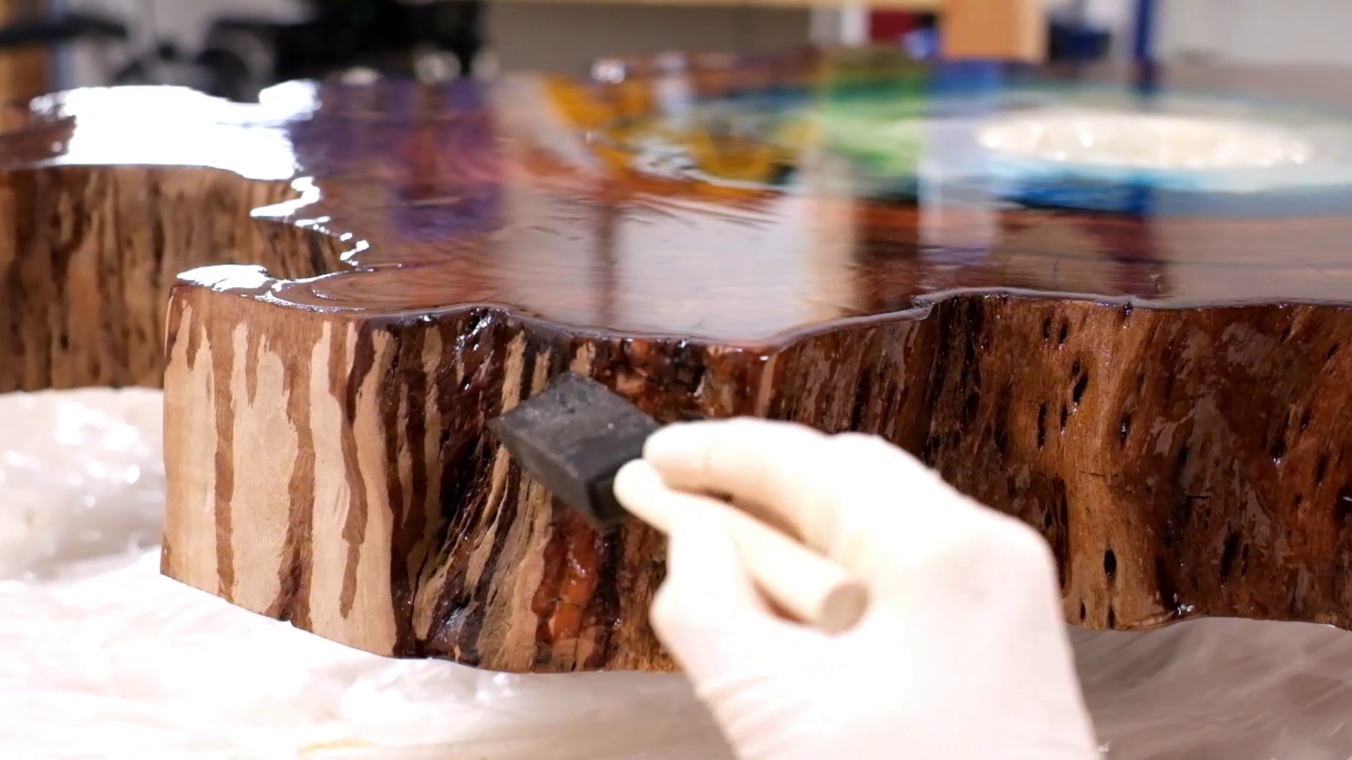 Wood & Resin Geode Table 8 Steps (with Pictures) Instructables