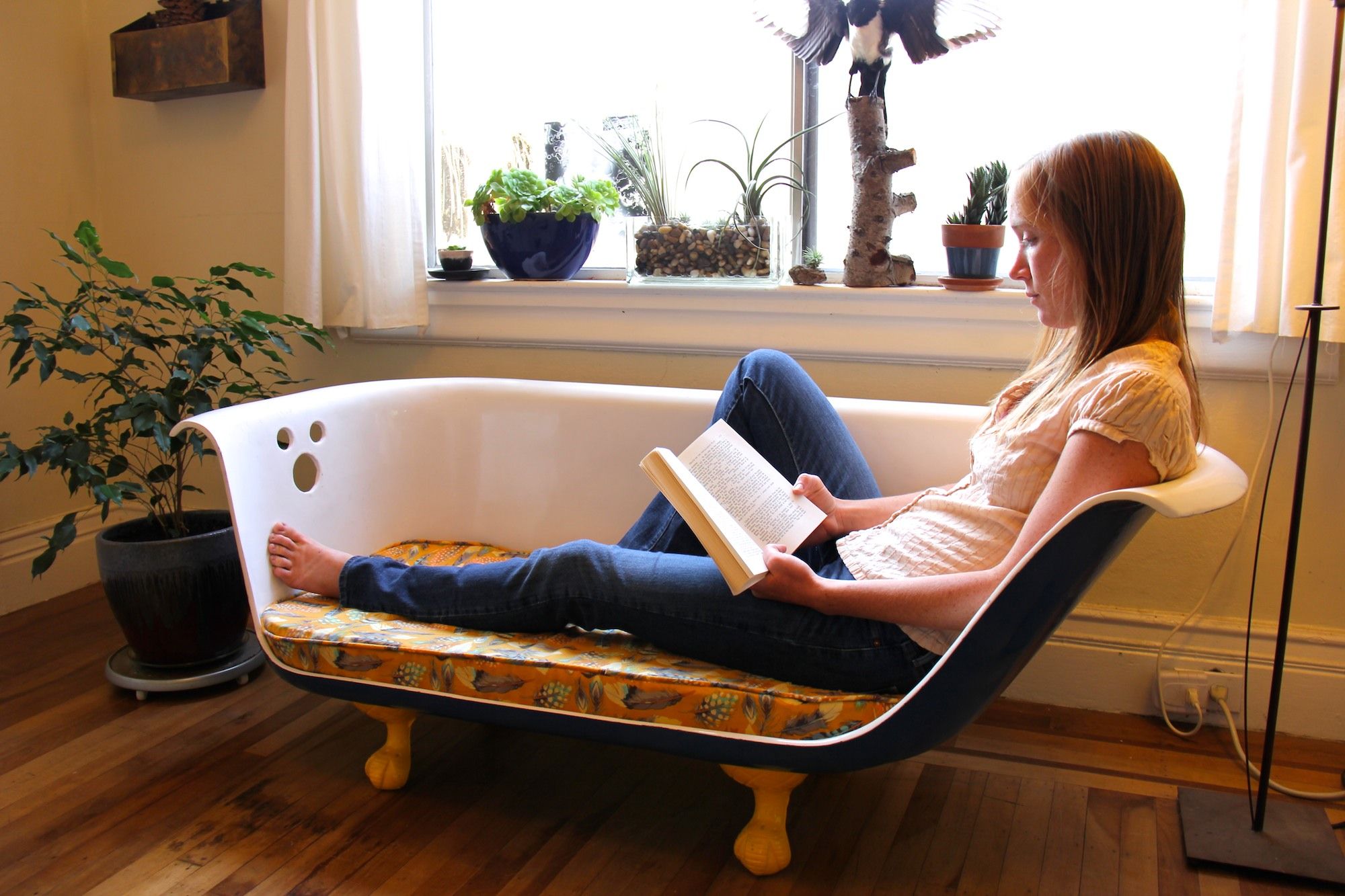 DIY Clawfoot Bathtub Couch 34 Steps (with Pictures) Instructables