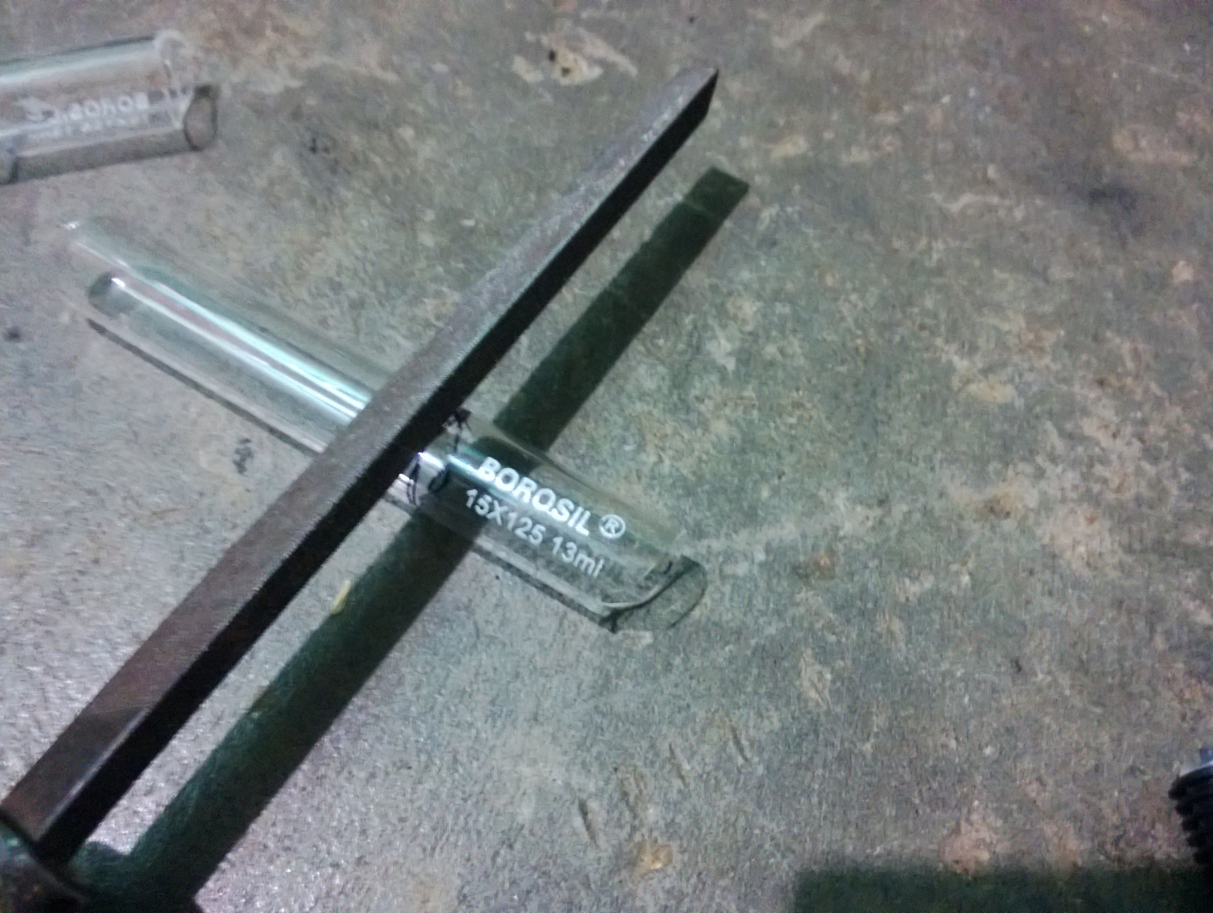 How to Cut Glass Tube Without Glass Cutter 5 Steps Instructables