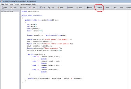 How to Make a Simple Calculator in Java : 9 Steps - Instructables