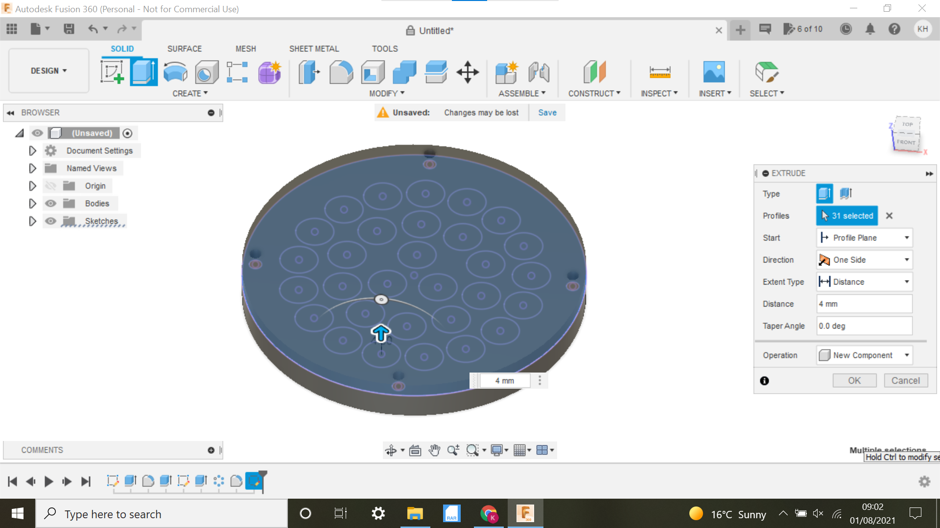 Ball Bearing Baren for LinoCut Relief Printing With Fusion 360 Updated