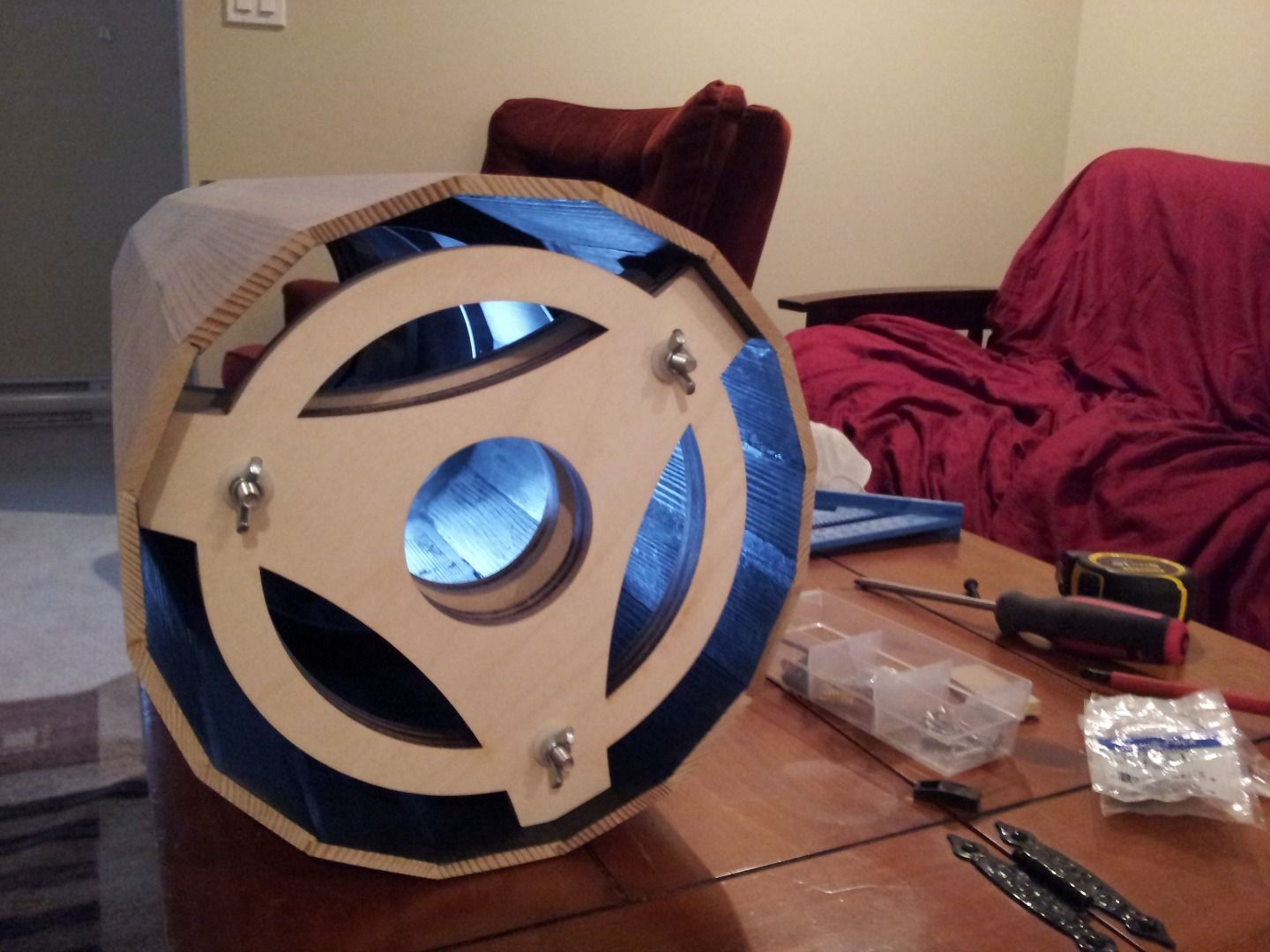 Wooden Telescope Part 2 Tube and Mount 14 Steps (with Pictures