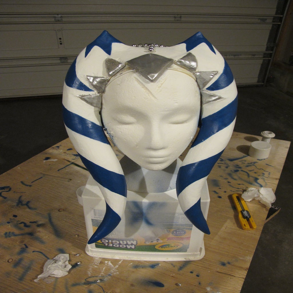 Ahsoka Tano Costume From Star Wars The Clone Wars 9 Steps With Pictures Instructables