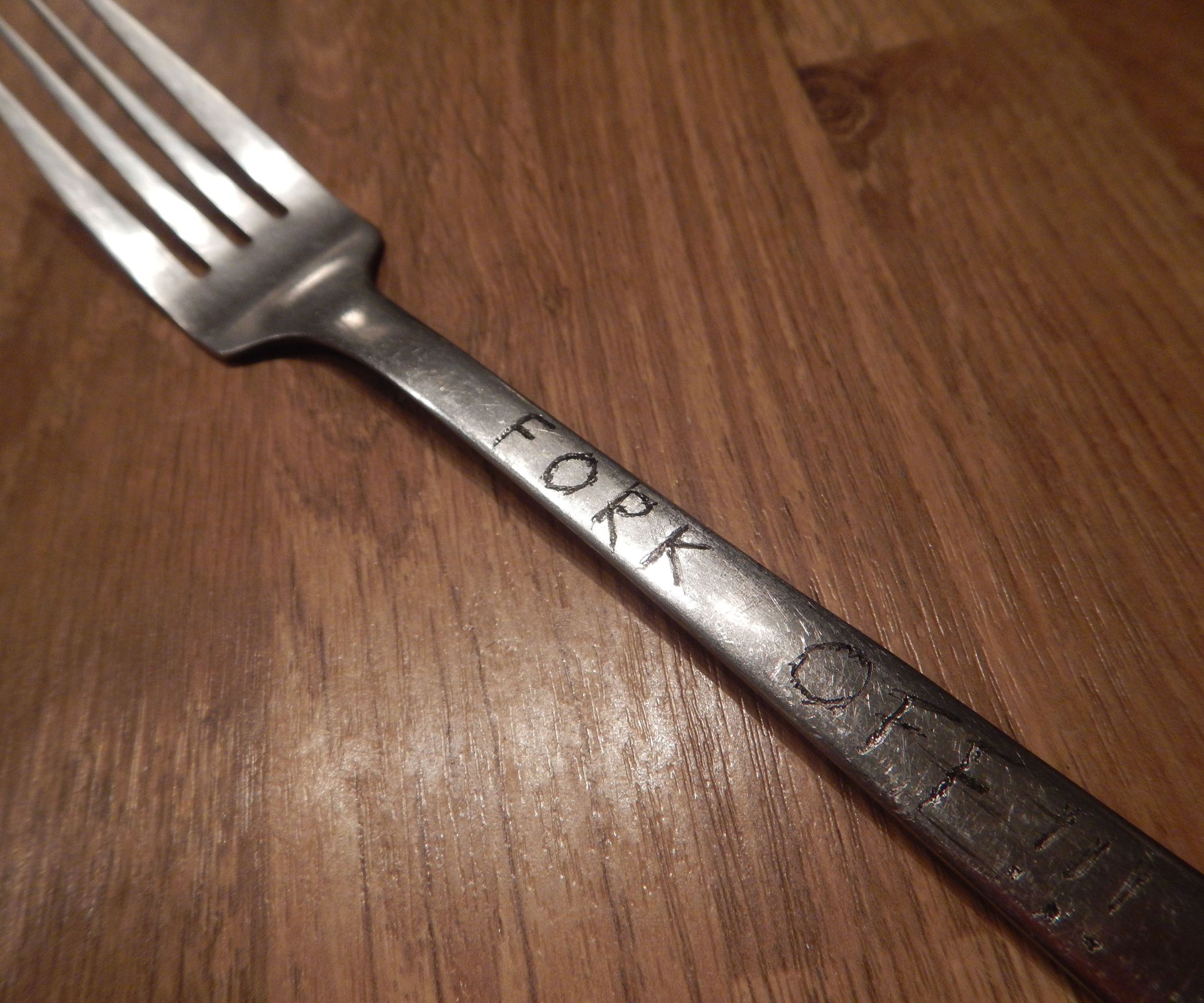Fork Off 5 Steps Instructables