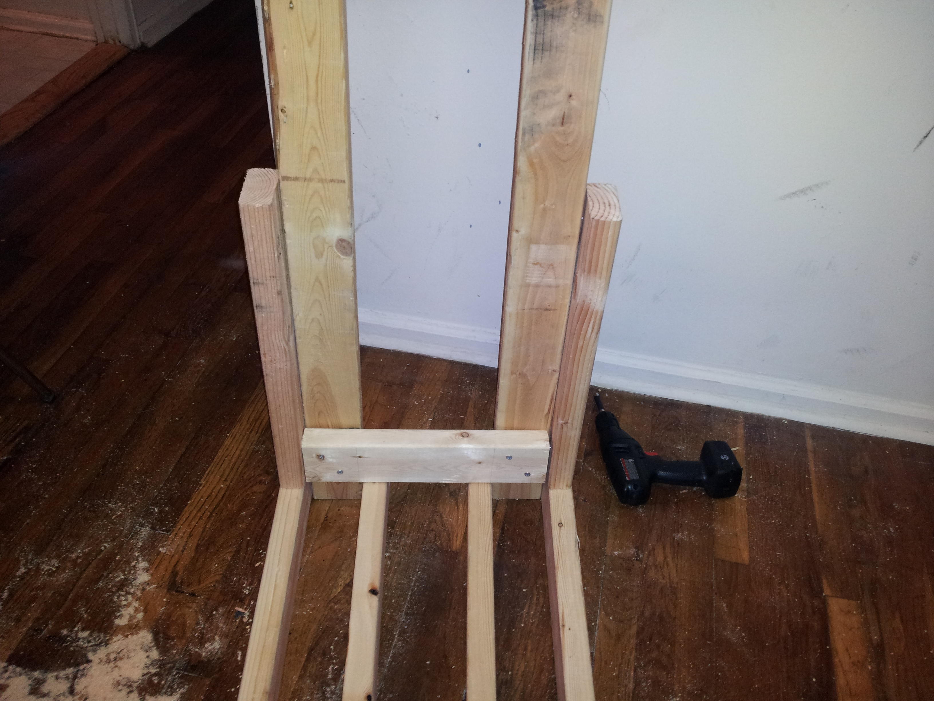 Vertical Bike Rack From 2x4s 7 Steps (with Pictures) Instructables