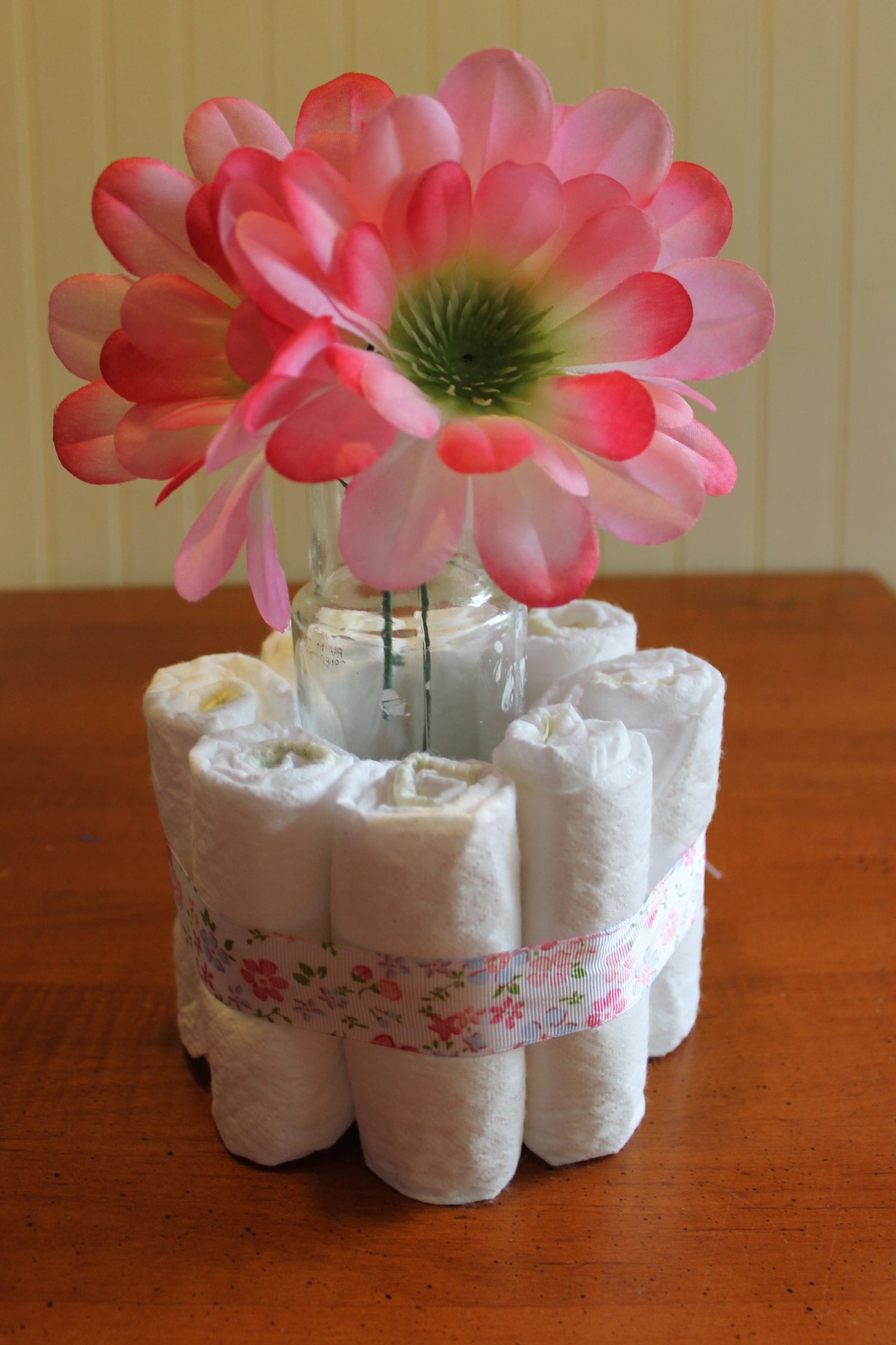 diaper centerpieces