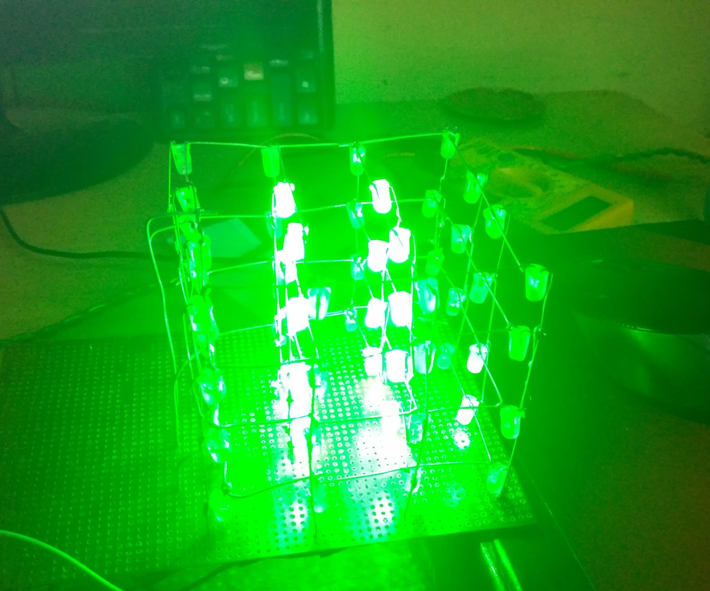 4*4*4  led cube DIY Project DIY Project Image