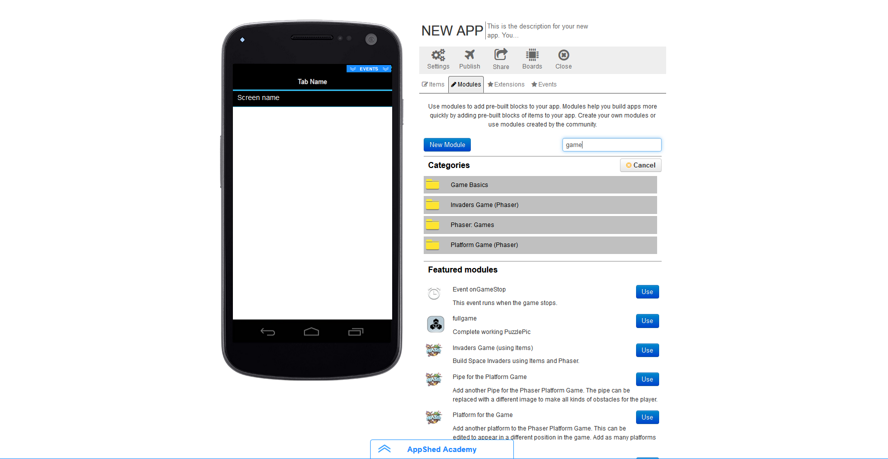 Making A Mobile Game Without Coding 6 Steps Instructables