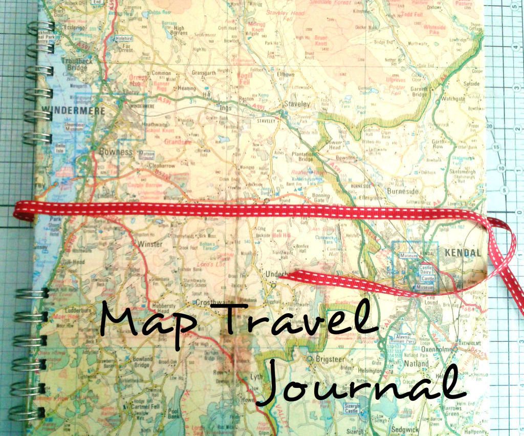 Upcycled Travel Memory Album / Journal and Photo Album