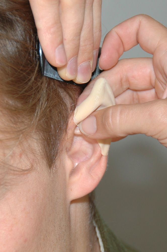 Spirit Halloween Elf Ears 2022 How To Apply Elf Ears 7 Steps With Pictures Instructables