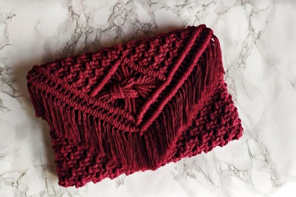 6 Kolay Adımda Bohem Makrome Debriyaj Nasıl Yapılır