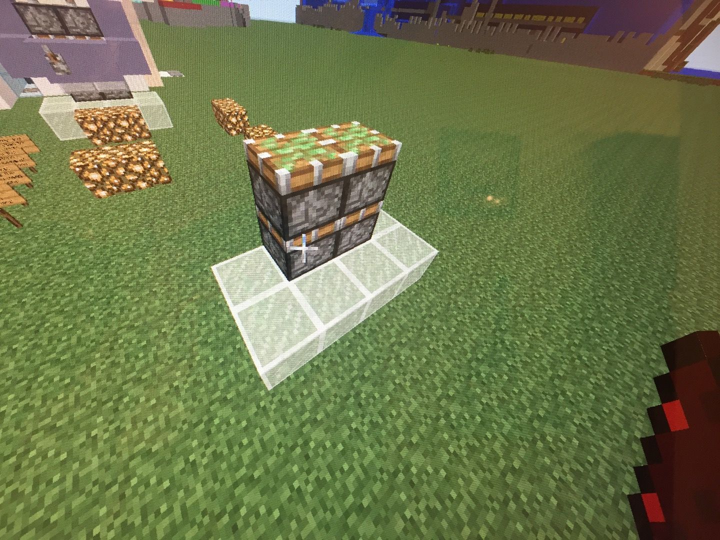 Minecraft Sand Door 6 Steps Instructables