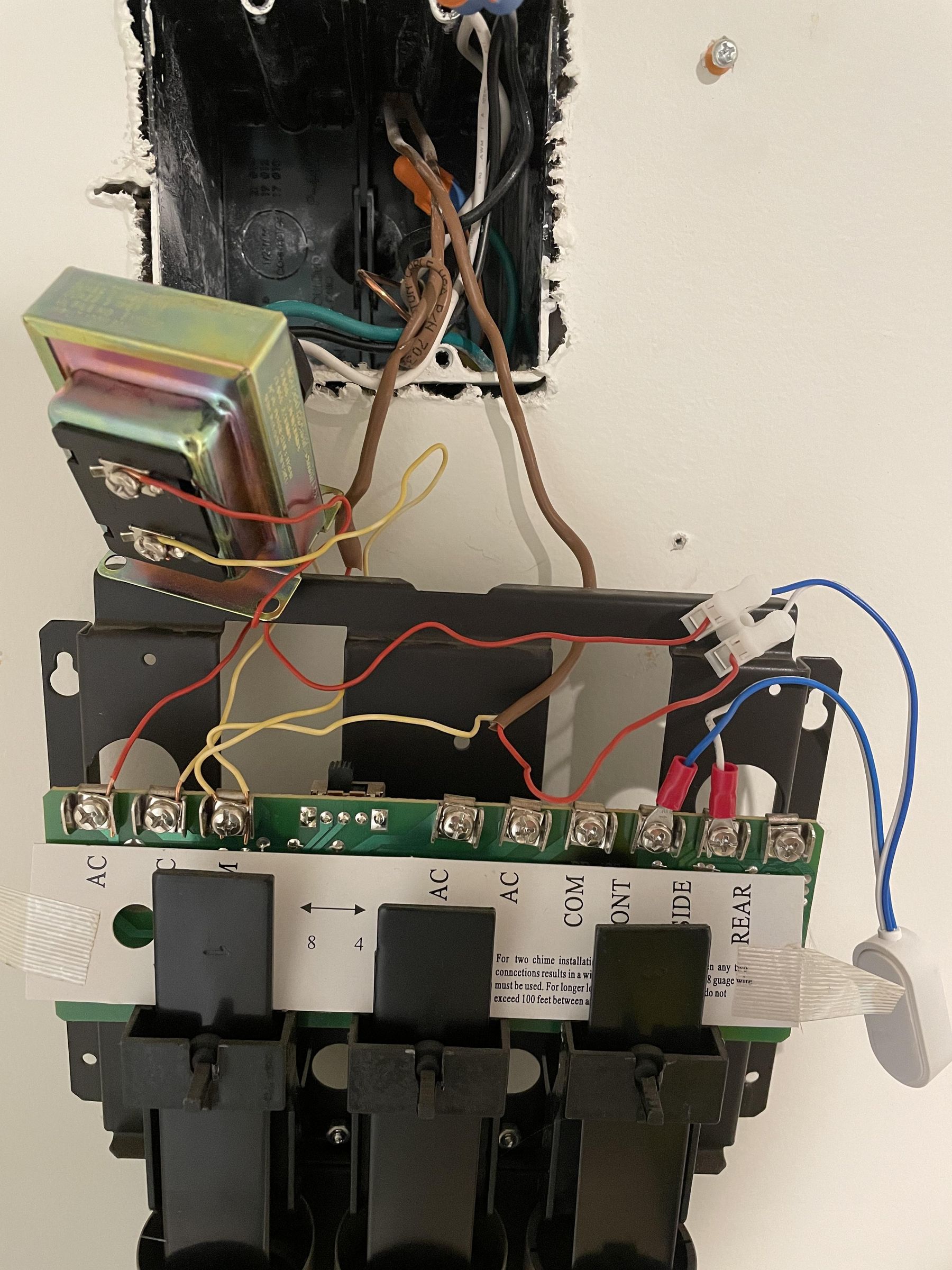 Connecting the SimpliSafe Video Doorbell to a Digital Chime 6 Steps