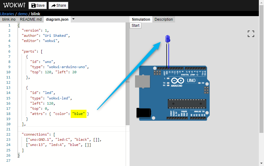 Gallery | How I simulate Arduino on a Browser 2020 - Wokwi | Hackaday.io