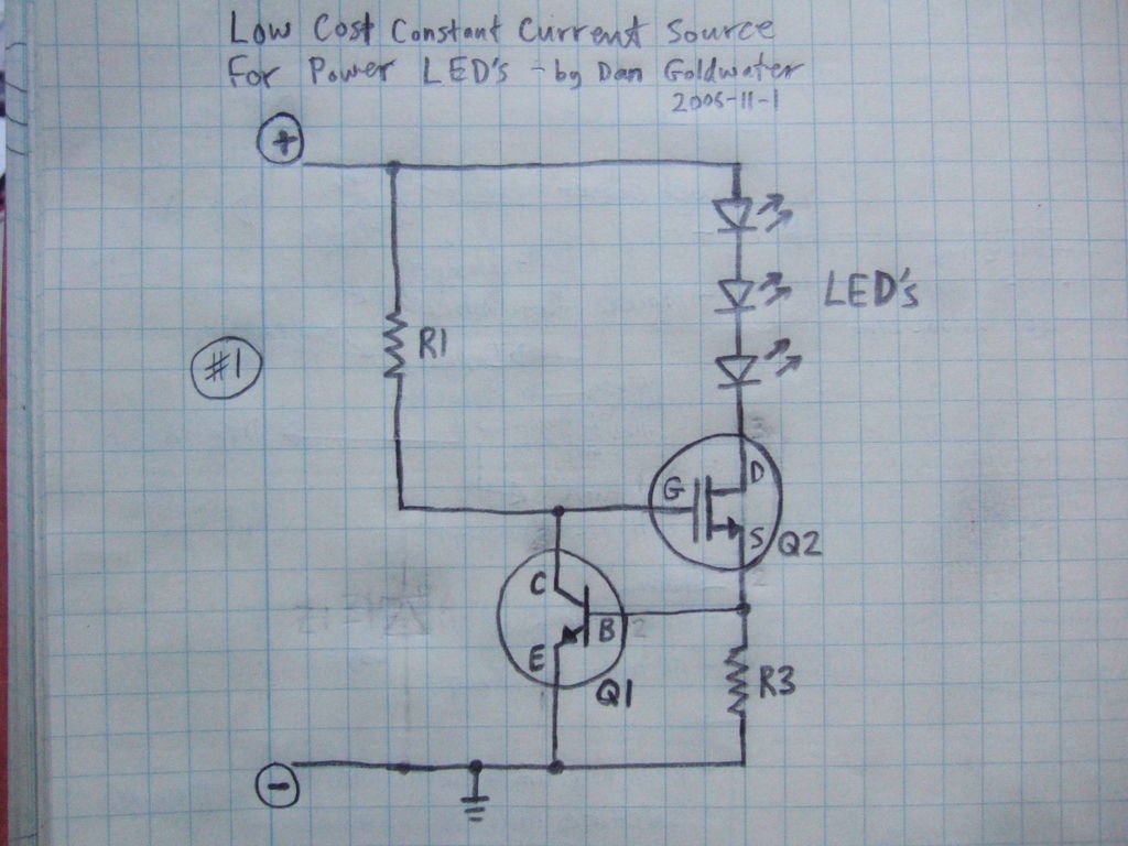 High Power LED Driver Circuits : 12 Steps (with Pictures) Circuit Diagram
