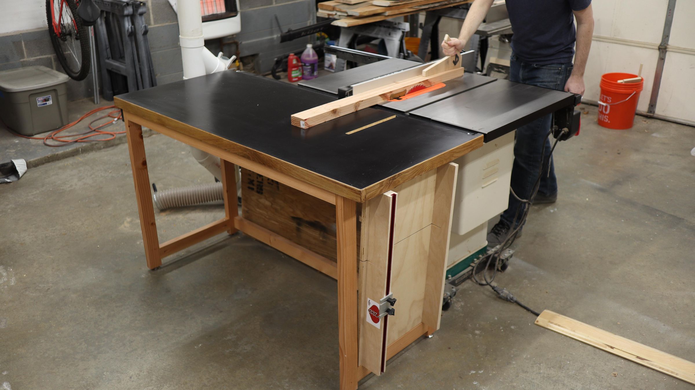 Free 37 Sawstop Outfeed Table Diy