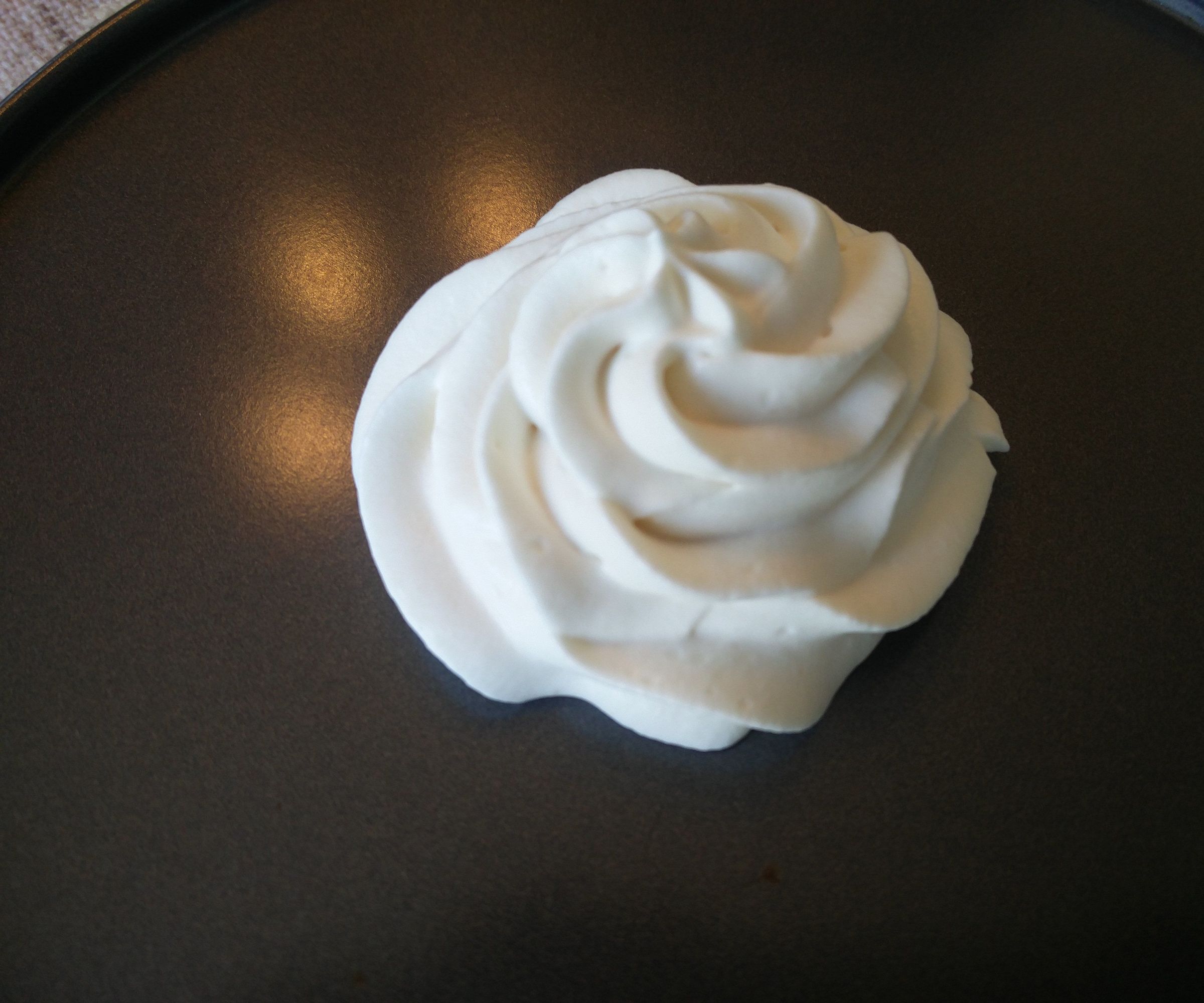 Gelatin Free Stabilized Whipped Cream