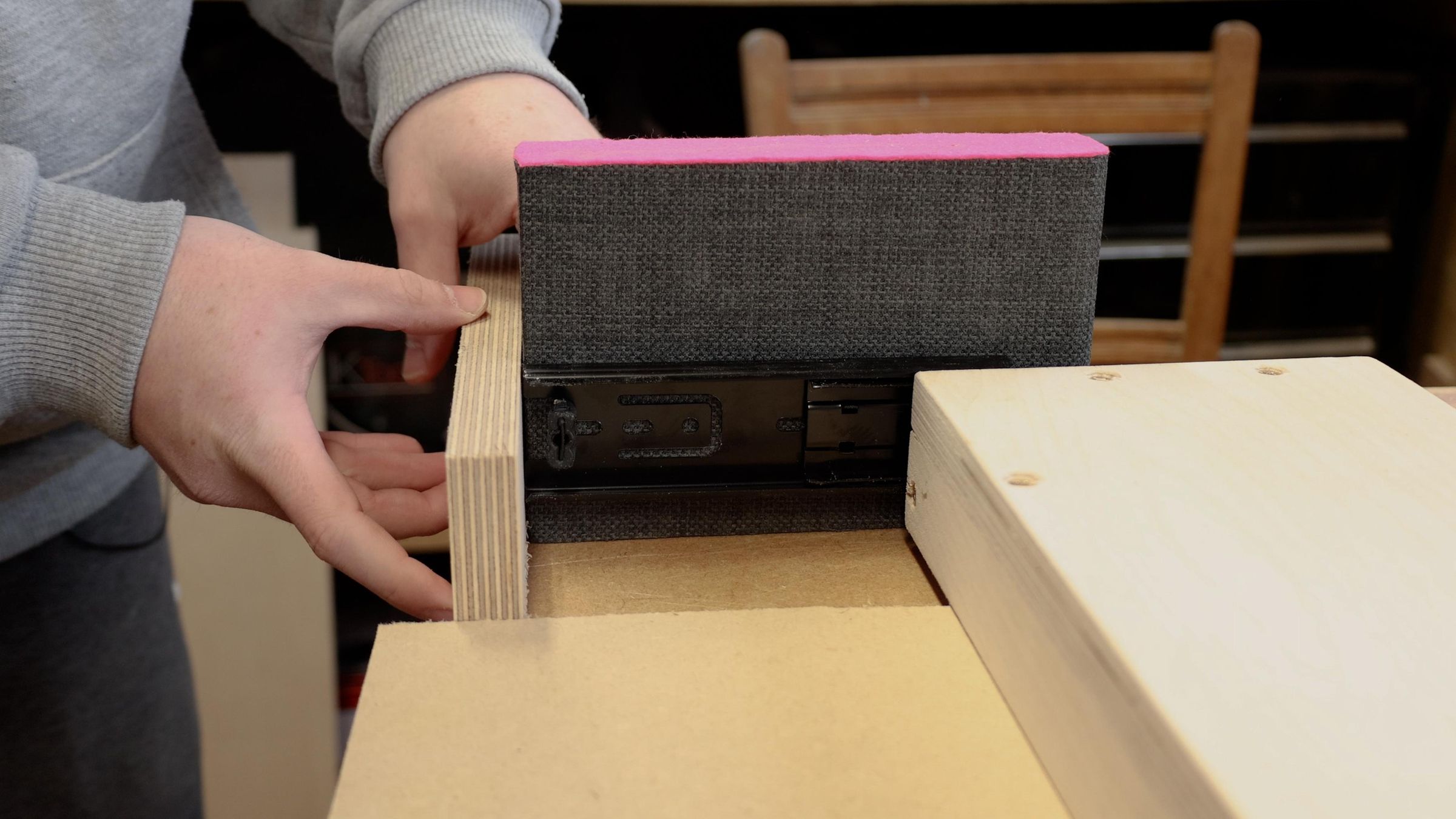 How to Make a Storage Shelf for a Desk DIY Monitor Stand 6 Steps