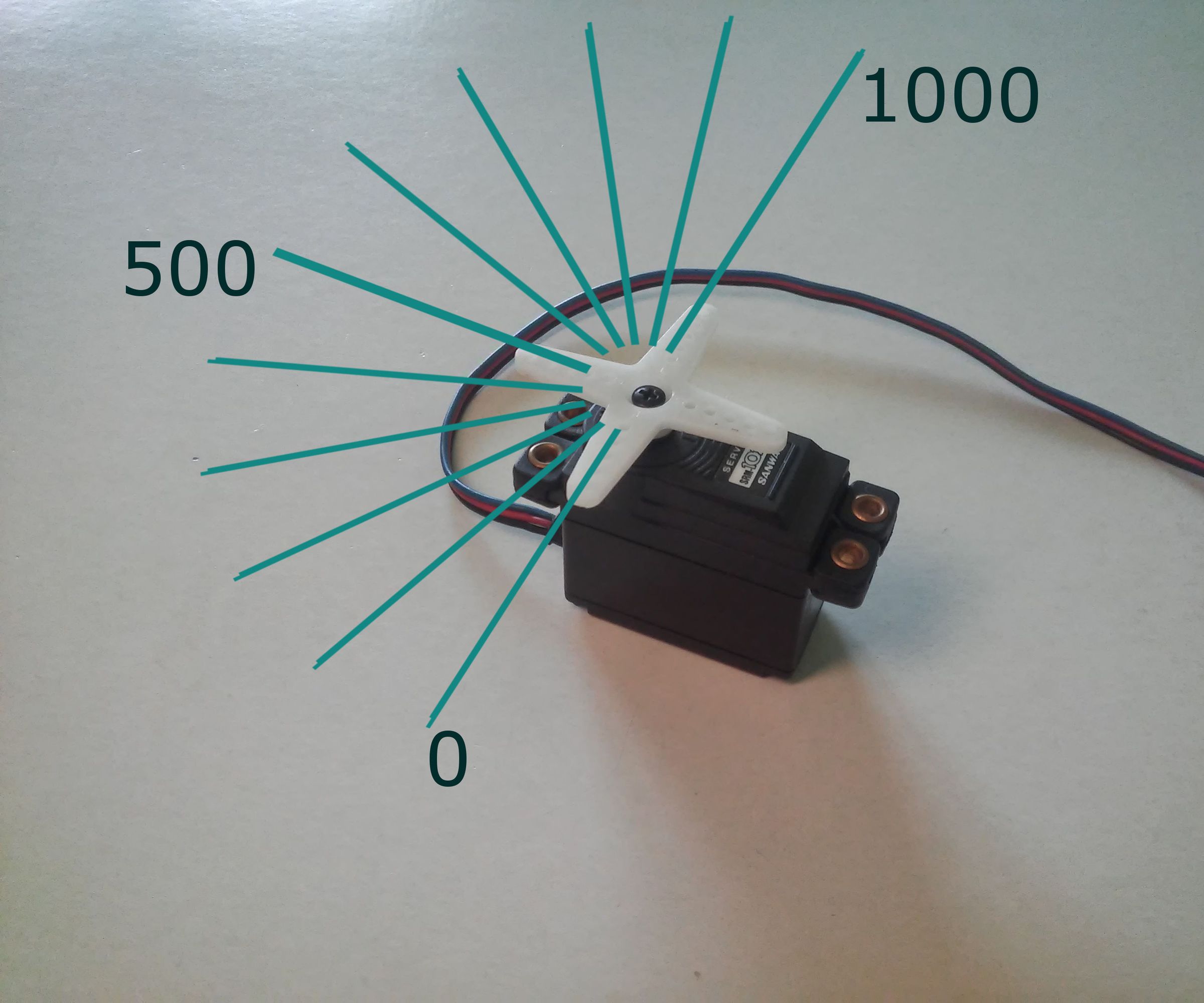 1000 steps servo DIY Project DIY Project Image