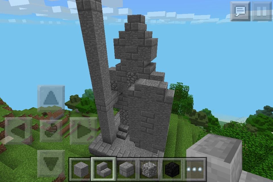 Minecraft Mithril S Statue 13 Steps Instructables