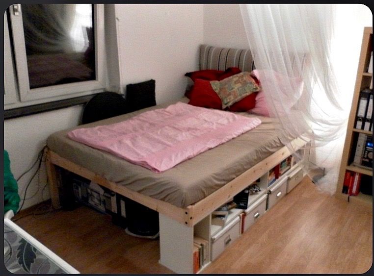 Ikea Bed Hack 6 Steps Instructables Ikea Bed Hack 6 Steps Instructables