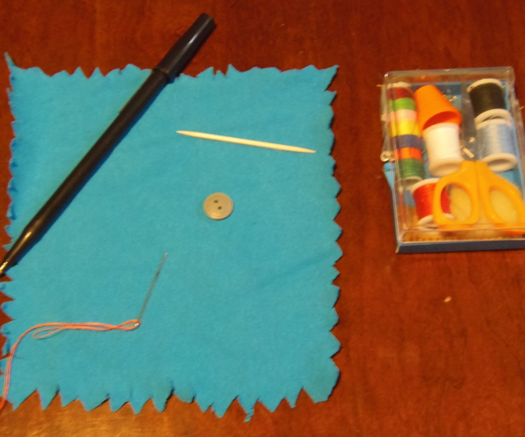 How to Sew a Button 11 Steps Instructables