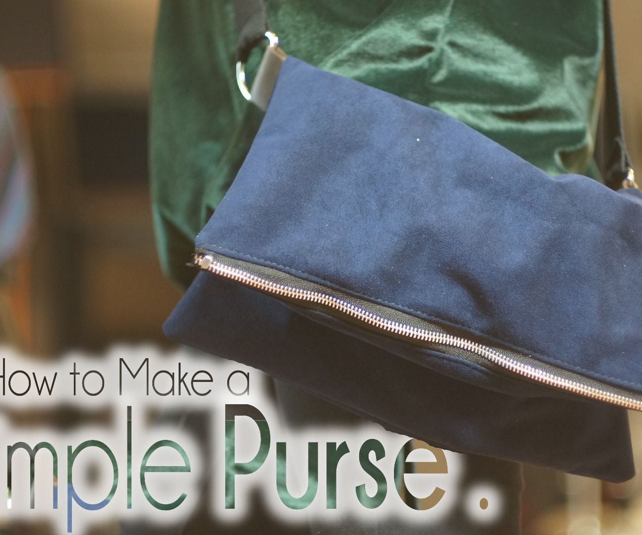 How to Make a Quick Purse Instructables