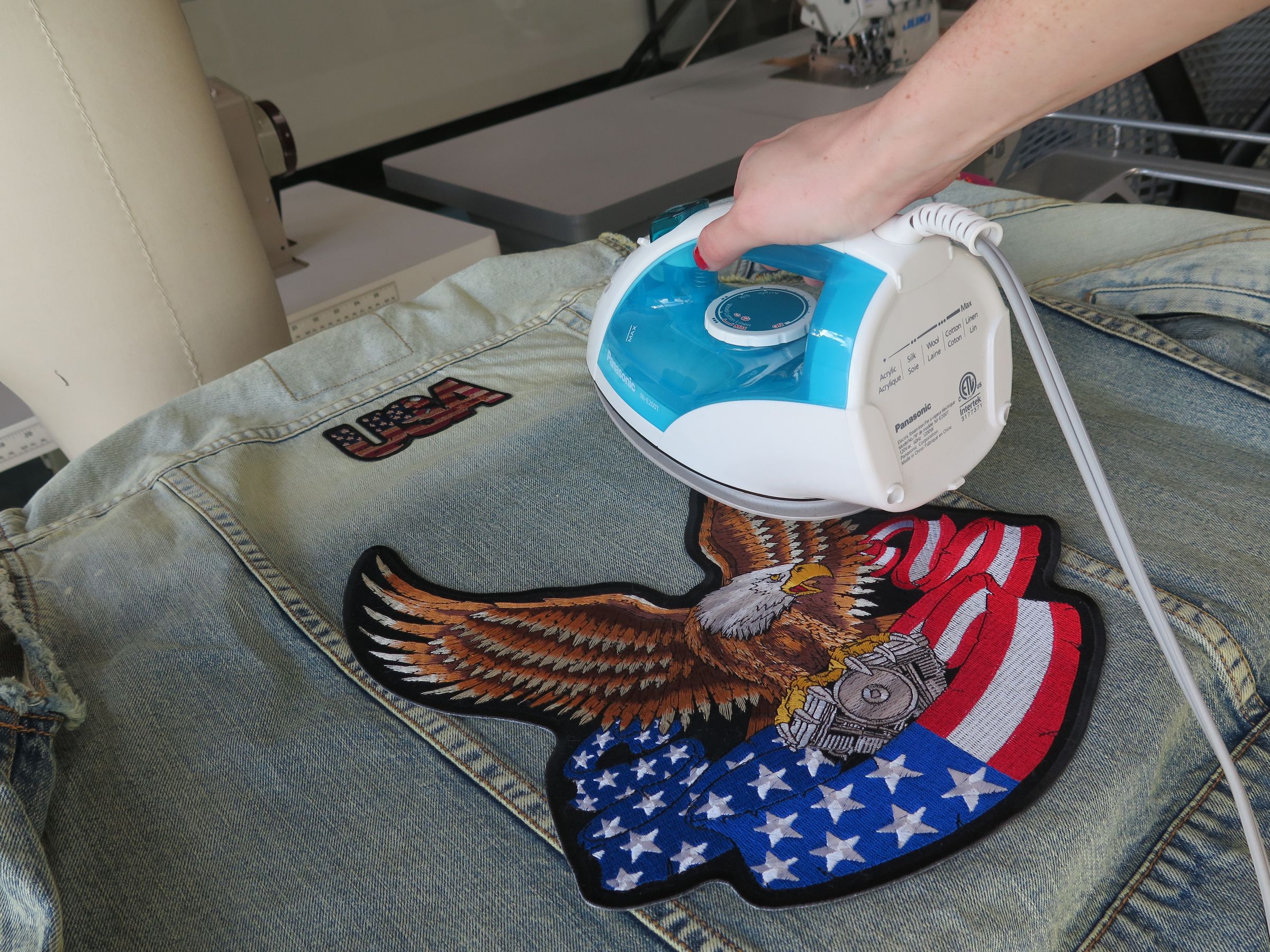 Sew a Patch on a Jacket 3 Steps (with Pictures) Instructables