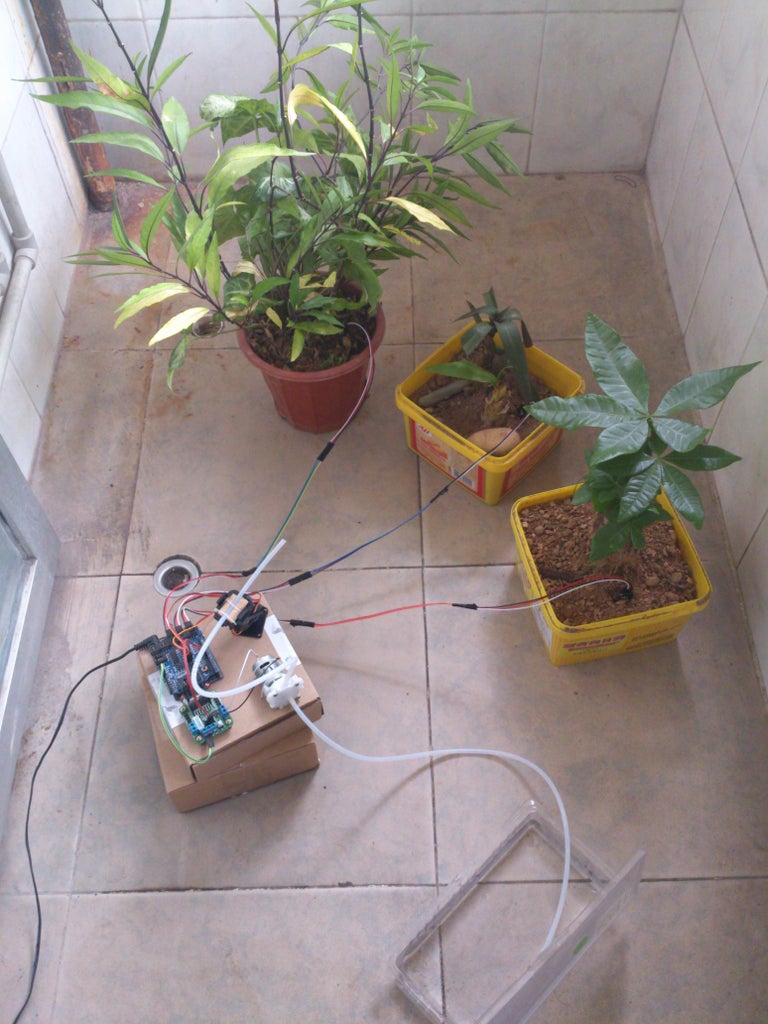 Arduino Automatic Watering System for Plants Sprinkler : 7 Steps (with ...