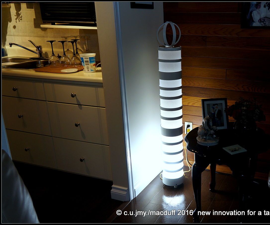 Step-by-step guide for tower floor lamps DIY Project DIY project