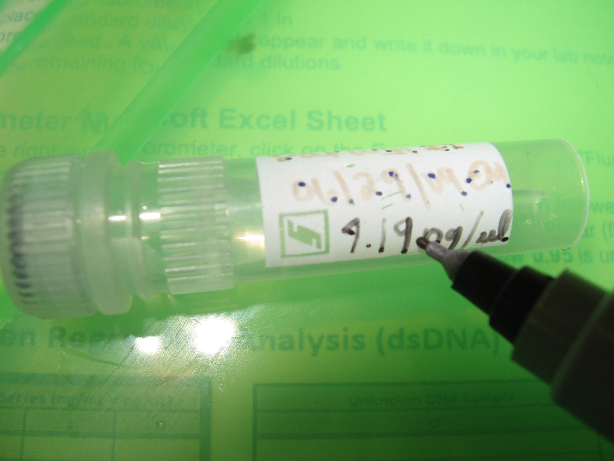 Using the Fluorometer to Quantify DsDNA 11 Steps Instructables