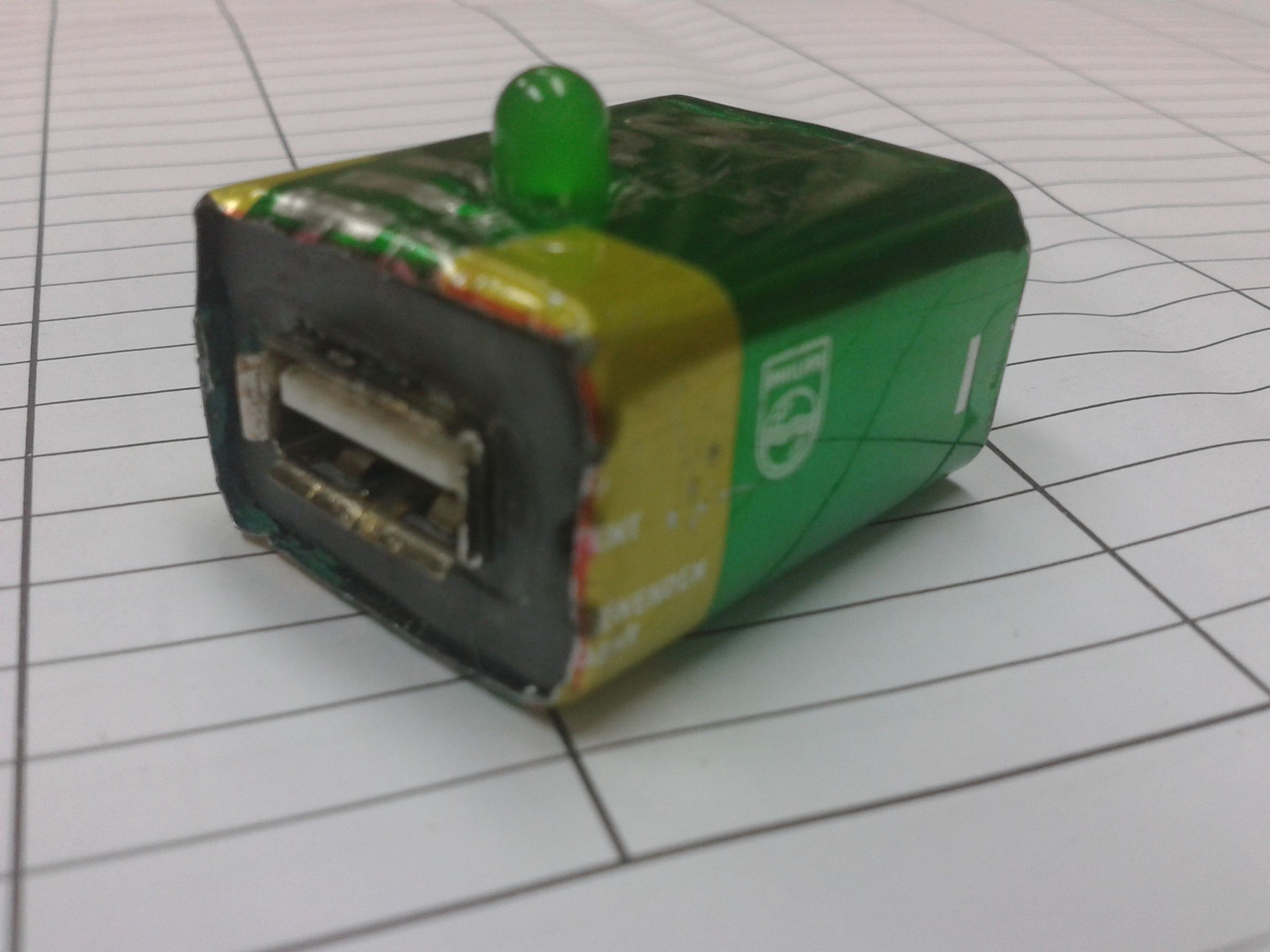 Cell Phone Charger From an Old 9V Battery 4 Steps Instructables