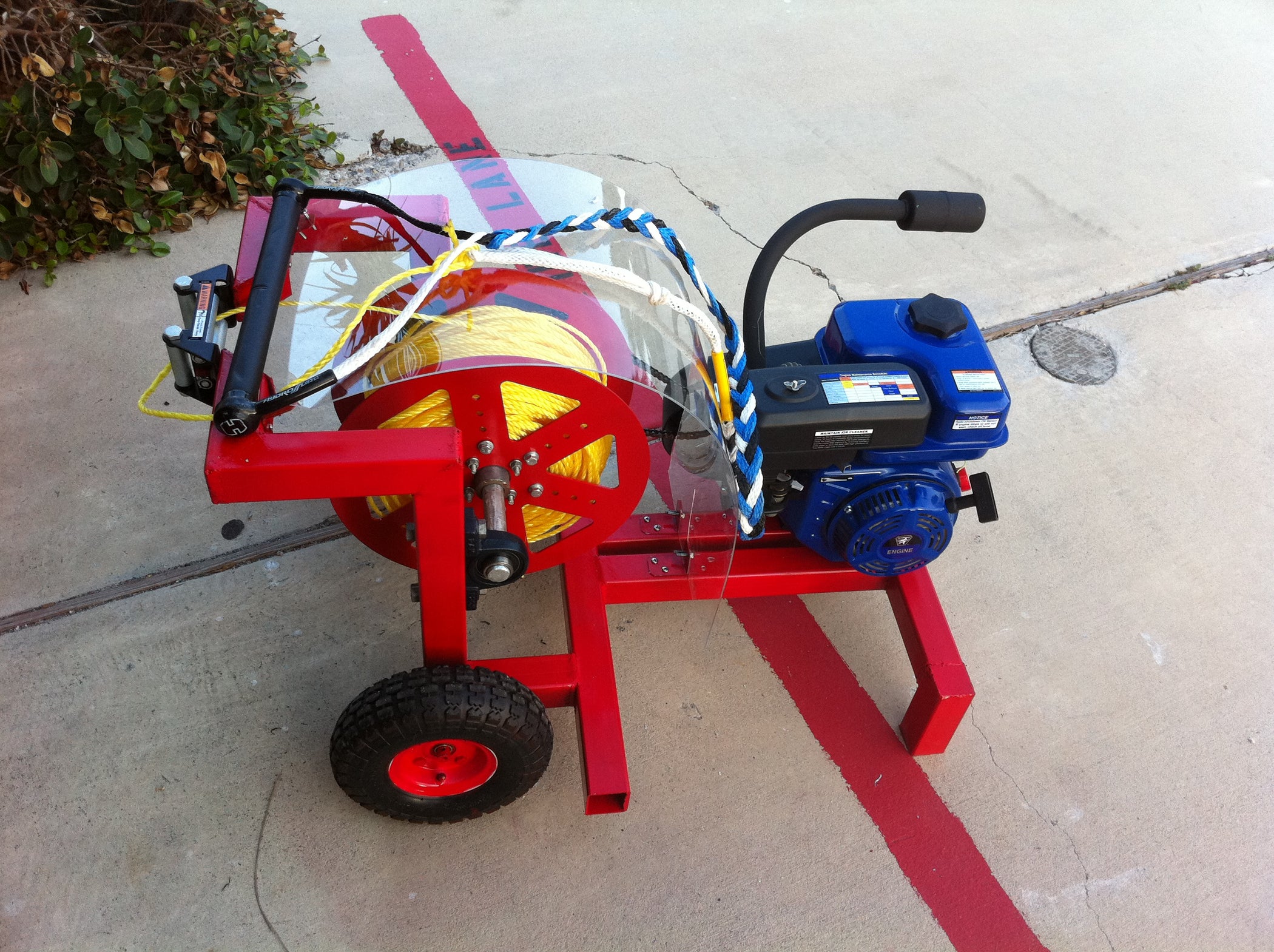 Build a Wakeboard Winch Under 900 From 18 Steps