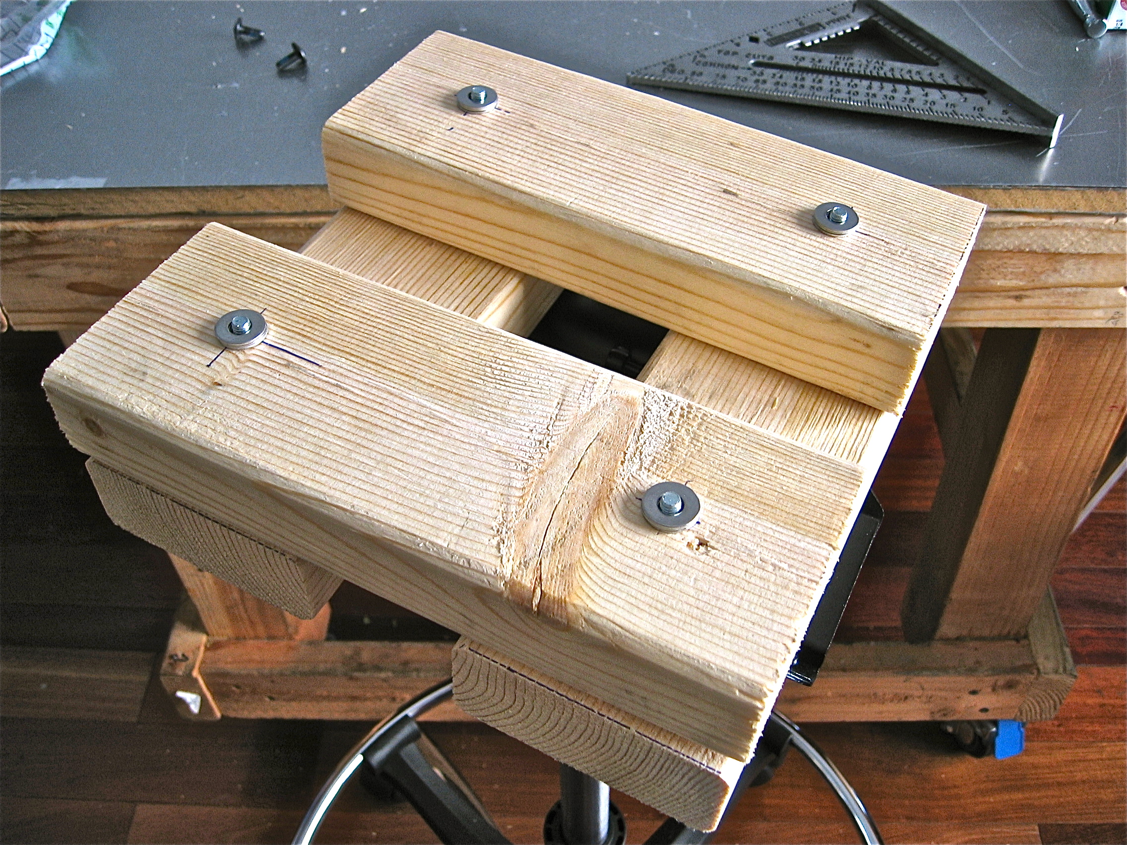 Hack a Tractor Seat Stool 9 Steps (with Pictures) Instructables