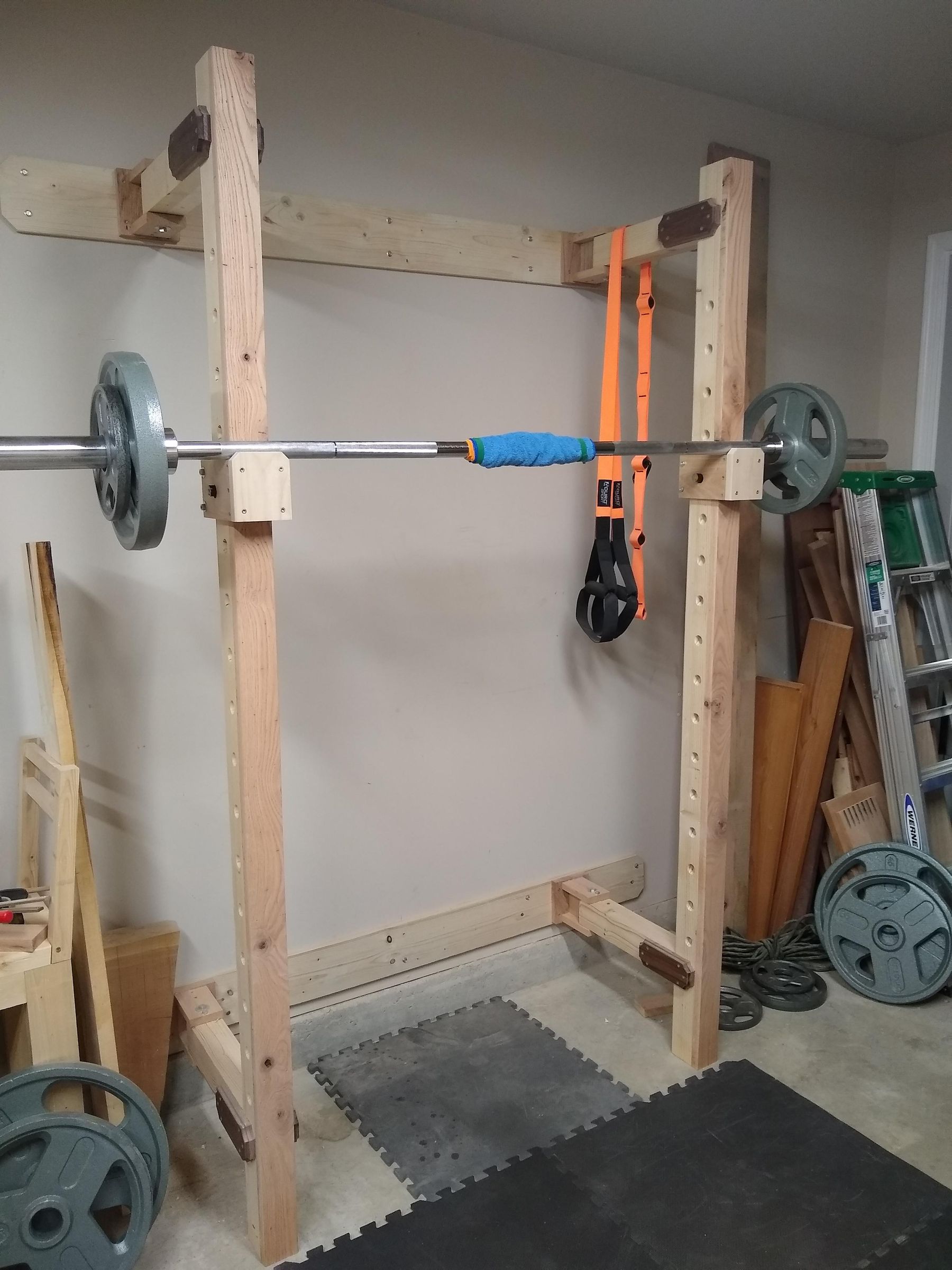 Folding Squat Rack 7 Steps (with Pictures) Instructables