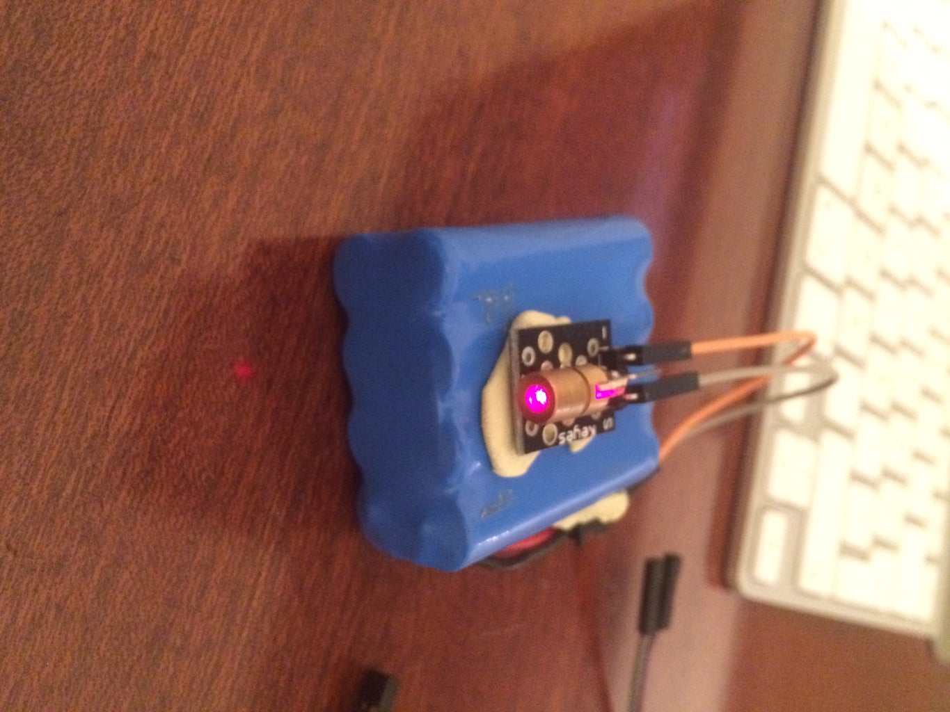 DIY Laser Security System : 6 Steps Circuit Diagram