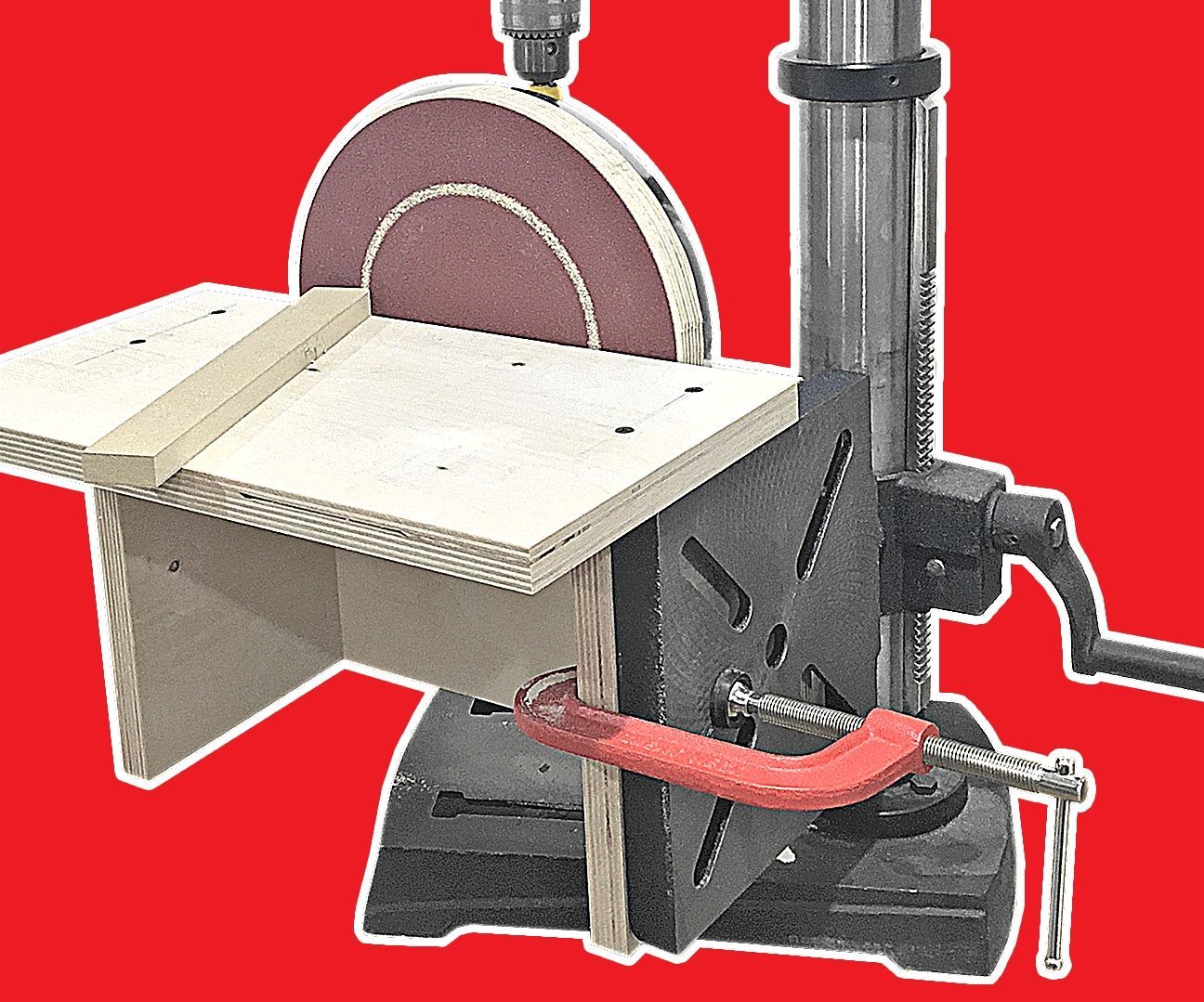 Drill Press Disc Sander 12 Steps (with Pictures) Instructables