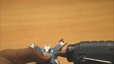 Attaching Coreless Motor to the Frame