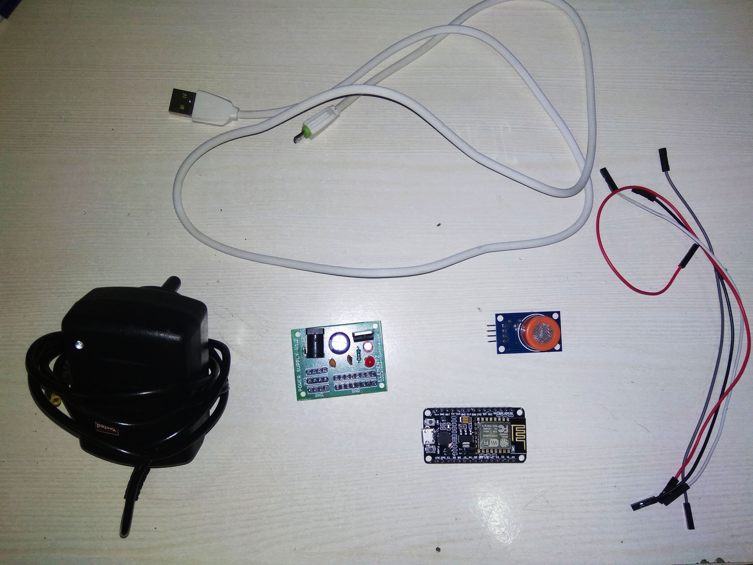 Air Monitoring System Using NodeMCU and IOT Thingspeak 4 Steps