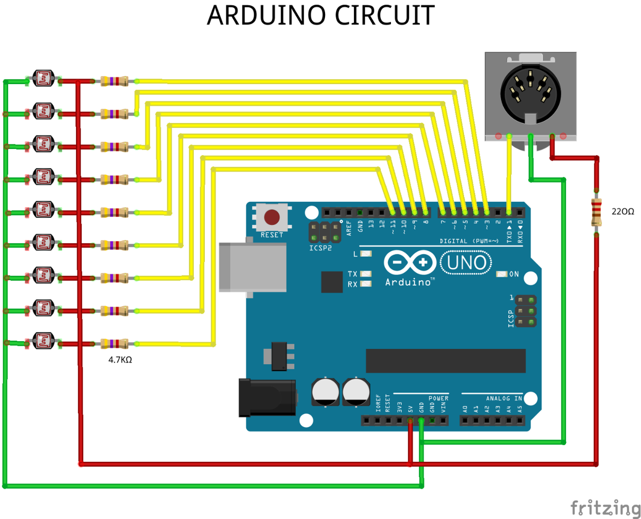 Arduino Laser Harp : 10 Steps (with Pictures) - Instructables